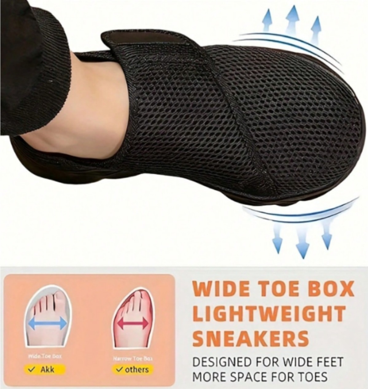Sneaker Box - Sepatu Jalan Pria Baru Berbahan Jaring