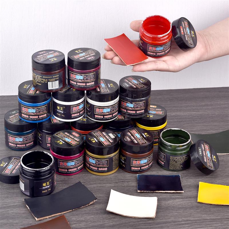 Leather Shoe Polish - Pigmen cat perbaikan kulit akrilik, pigmen