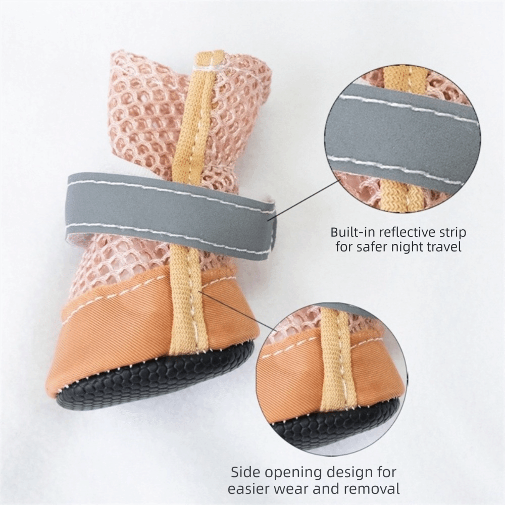 4PCS/SET Sepatu Anjing Anti-Se - Sneaker Protector ulasan dan harga