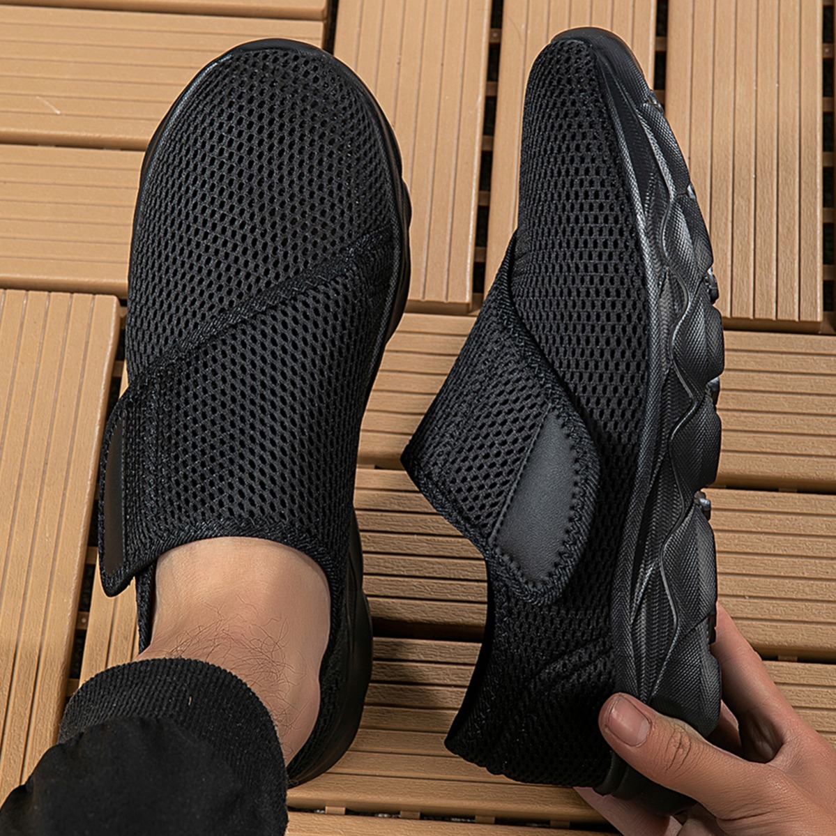 Sepatu Jalan Pria Baru Berbaha - Sneaker Box ulasan dan harga