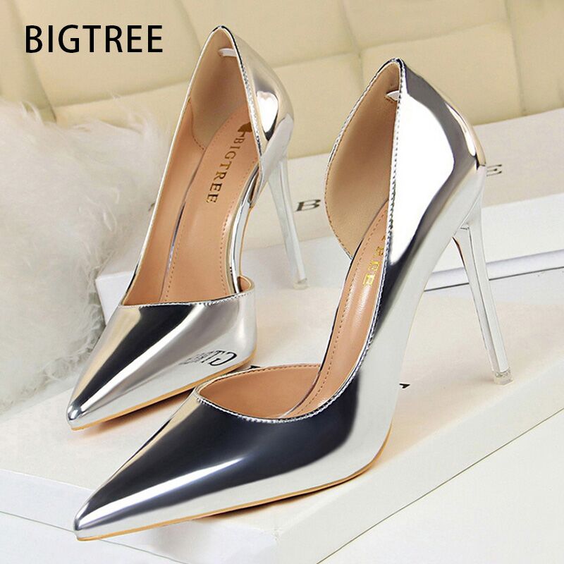 Sepatu BIGTREE Wanita Seksi Pu - Shoe Tree ulasan dan harga